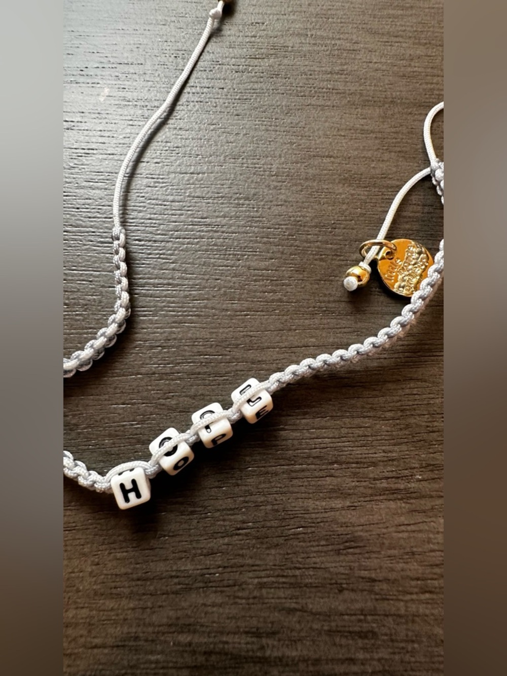 Little Words Project “Hope” Beaded Handmade friendship Bracelet